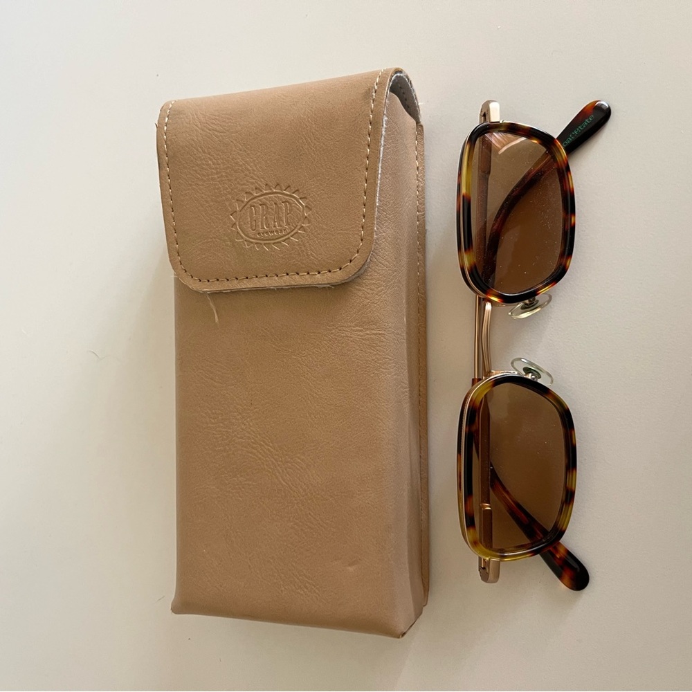 Crap Eyewear | Tortoise Shell Sunglasses with Case